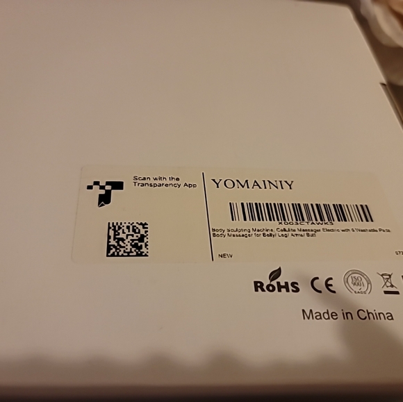 NEW YOMAINIY Body Sculpting Machine Cellulite Massager Electric w 5 Washable Pad - Picture 3 of 13